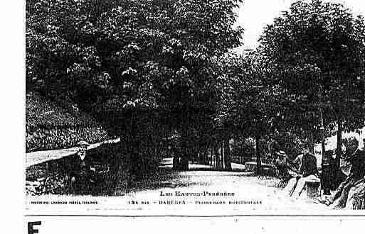 Ville de BAREGES Carte postale ancienne