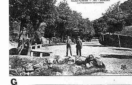 Ville de BAREGES Carte postale ancienne