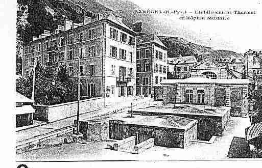 Ville de BAREGES Carte postale ancienne Ville de BAREGES Carte postale ancienne
