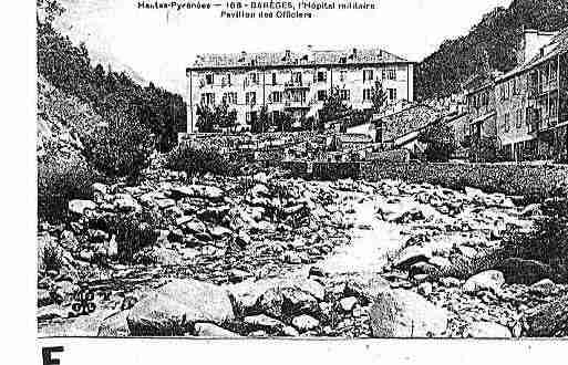 Ville de BAREGES Carte postale ancienne