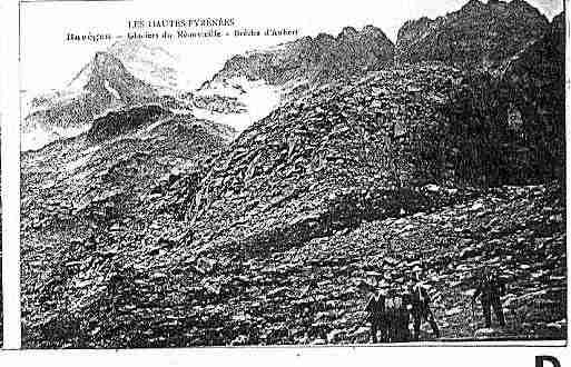 Ville de BAREGES Carte postale ancienne