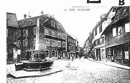 Ville de BARR Carte postale ancienne