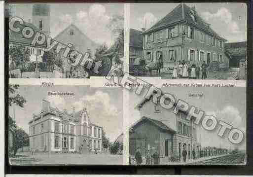 Ville de BARTENHEIM Carte postale ancienne