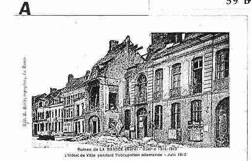 Ville de BASSEE(LA) Carte postale ancienne Ville de BASSEE(LA) Carte postale ancienne