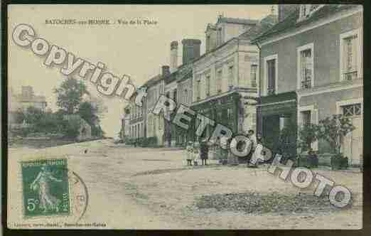 Ville de BAZOCHESSURHOENE Carte postale ancienne