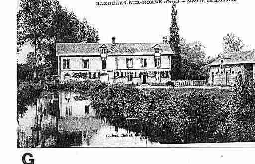 Ville de BAZOCHESSURHOENE Carte postale ancienne