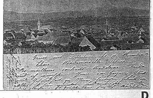 Ville de BEBLENHEIM Carte postale ancienne Ville de BEBLENHEIM Carte postale ancienne