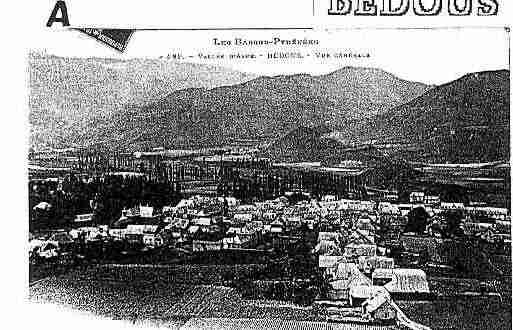 Ville de BEDOUS Carte postale ancienne