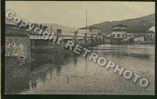 Ville de BEHOBIE Carte postale ancienne