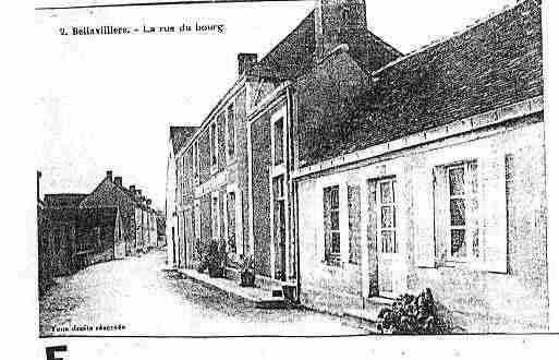 Ville de BELLAVILLIERS Carte postale ancienne