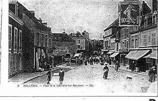 Ville de BELLEME Carte postale ancienne