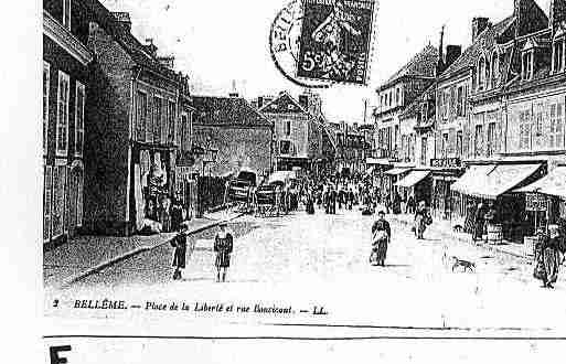 Ville de BELLEME Carte postale ancienne