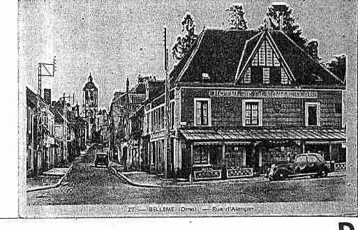 Ville de BELLEME Carte postale ancienne