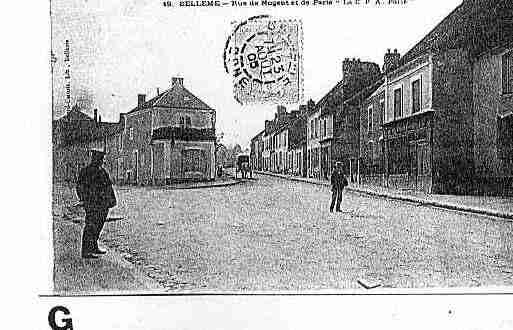 Ville de BELLEME Carte postale ancienne