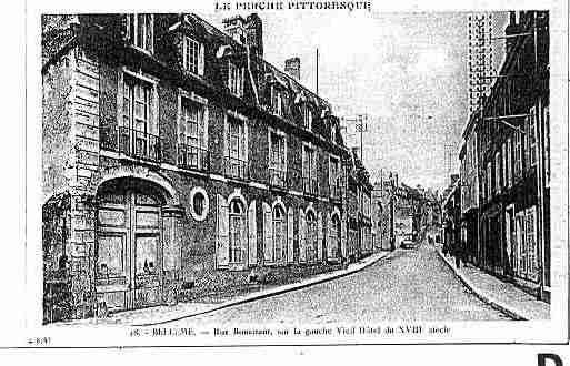 Ville de BELLEME Carte postale ancienne