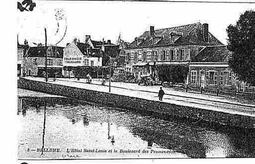 Ville de BELLEME Carte postale ancienne