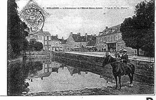 Ville de BELLEME Carte postale ancienne