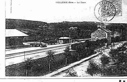 Ville de BELLEME Carte postale ancienne