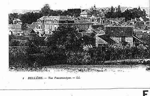 Ville de BELLEME Carte postale ancienne
