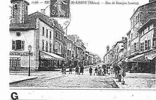 Ville de BELLEVILLE Carte postale ancienne