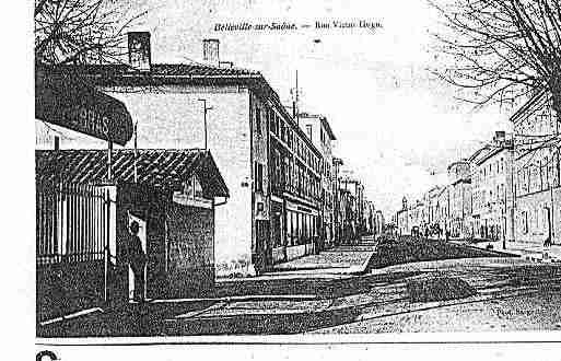 Ville de BELLEVILLE Carte postale ancienne