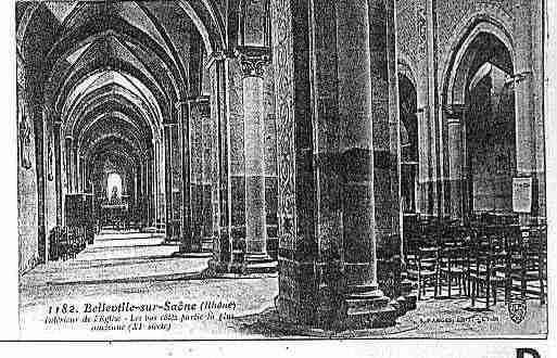 Ville de BELLEVILLE Carte postale ancienne