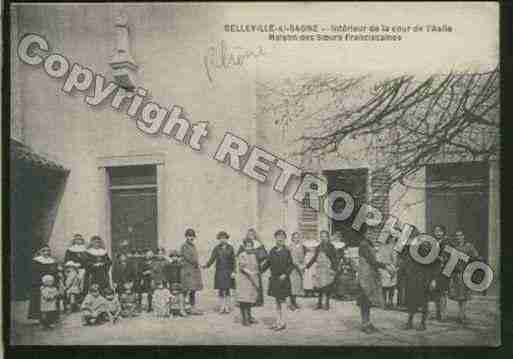 Ville de BELLEVILLE Carte postale ancienne Ville de BELLEVILLE Carte postale ancienne