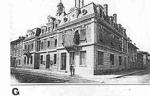 Ville de BELLEVILLE Carte postale ancienne