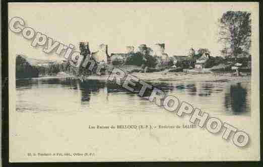 Ville de BELLOCQ Carte postale ancienne