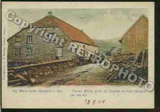 Ville de BELMONT Carte postale ancienne