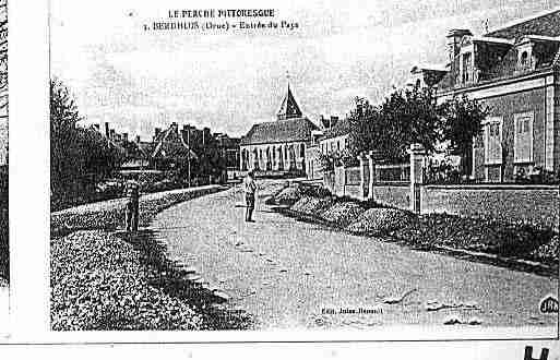 Ville de BERD\\\'HUIS Carte postale ancienne