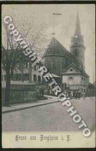 Ville de BERGHEIM Carte postale ancienne