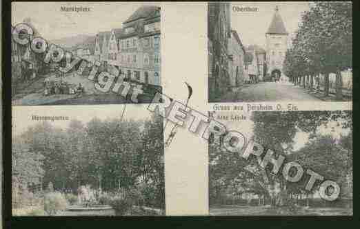 Ville de BERGHEIM Carte postale ancienne