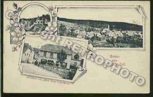 Ville de BERGHOLTZZELL Carte postale ancienne