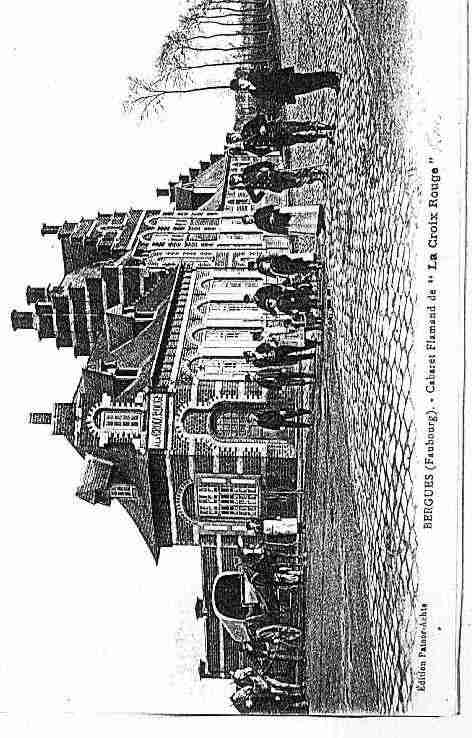 Ville de BERGUES Carte postale ancienne