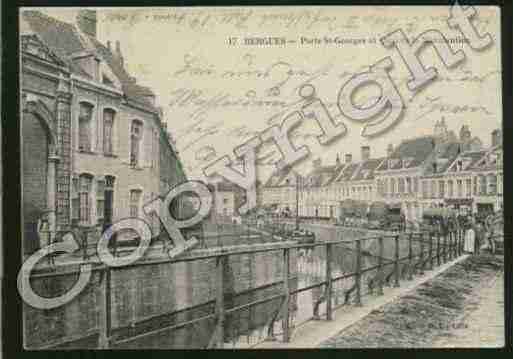 Ville de BERGUES Carte postale ancienne Ville de BERGUES Carte postale ancienne