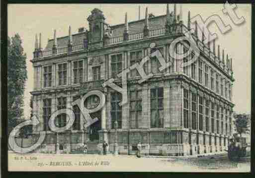 Ville de BERGUES Carte postale ancienne Ville de BERGUES Carte postale ancienne