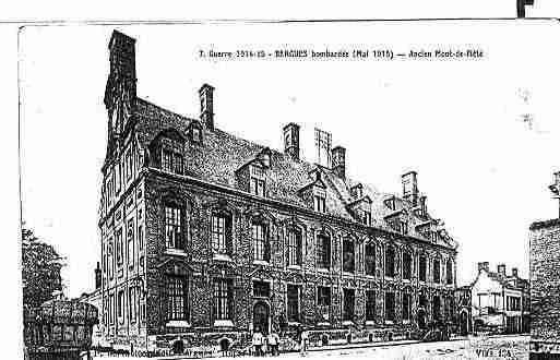 Ville de BERGUES Carte postale ancienne Ville de BERGUES Carte postale ancienne