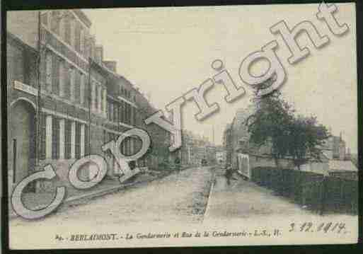 Ville de BERLAIMONT Carte postale ancienne