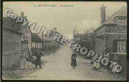 Ville de BERNEUILENBRAY Carte postale ancienne Ville de BERNEUILENBRAY Carte postale ancienne