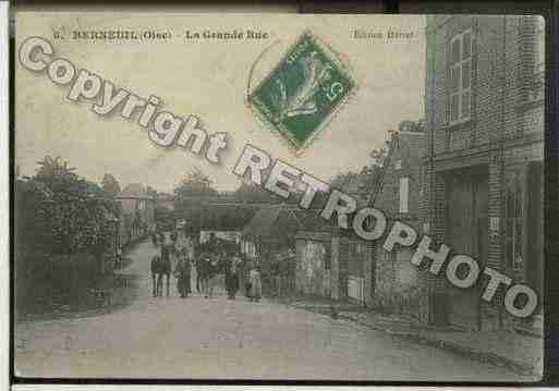 Ville de BERNEUILENBRAY Carte postale ancienne