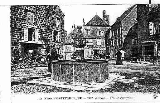 Ville de BESSEETSAINTANASTAISE Carte postale ancienne