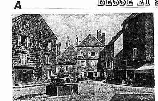 Ville de BESSEETSAINTANASTAISE Carte postale ancienne Ville de BESSEETSAINTANASTAISE Carte postale ancienne