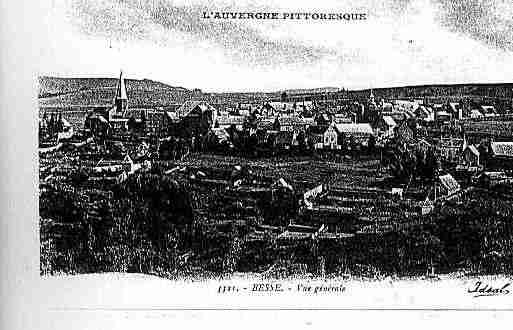 Ville de BESSEETSAINTANASTAISE Carte postale ancienne