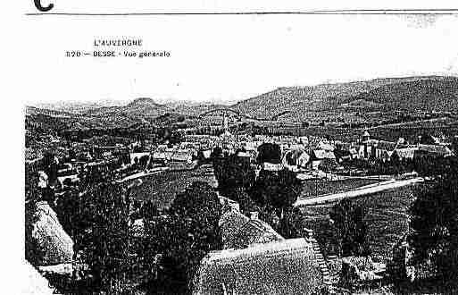 Ville de BESSEETSAINTANASTAISE Carte postale ancienne