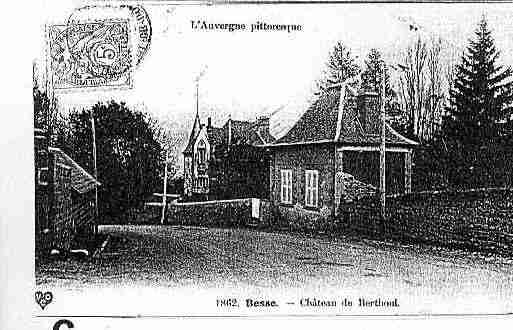 Ville de BESSEETSAINTANASTAISE Carte postale ancienne