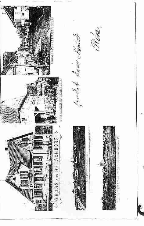 Ville de BETSCHDORF Carte postale ancienne