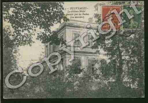 Ville de BEUVRAGES Carte postale ancienne