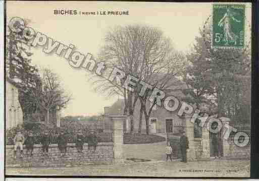 Ville de BICHES Carte postale ancienne