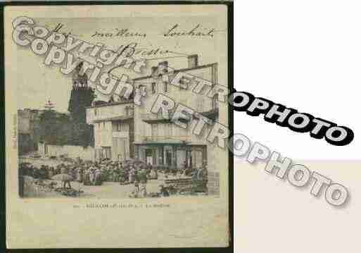 Ville de BILLOM Carte postale ancienne